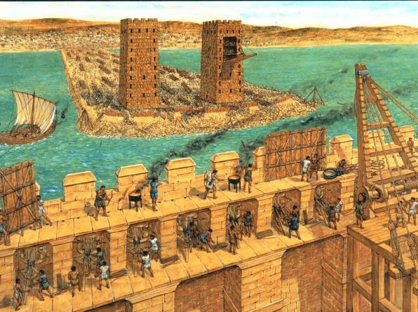 The Carthaginians also promised to send a fleet to their mother city s aid.