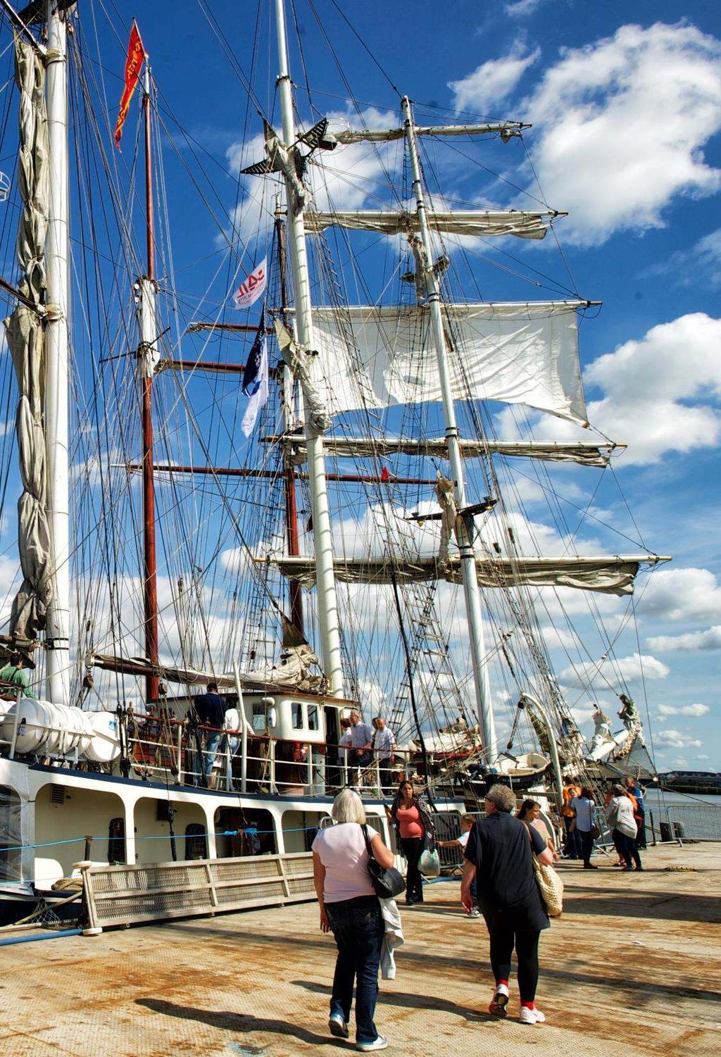 Visits to Moored Tall Ships Greenwich Boat shuttles from Greenwich to visit a Tall Ship Depart every 15 mins 1 hr visit including tour and opportunity to chat with crew Around 8 per person / 20