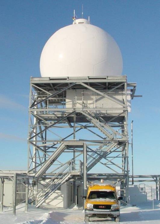 RADAR SURVEILLANCE 42 radar sites in southern Canada 1 million km 2 of airspace across Baffin Island, Lower