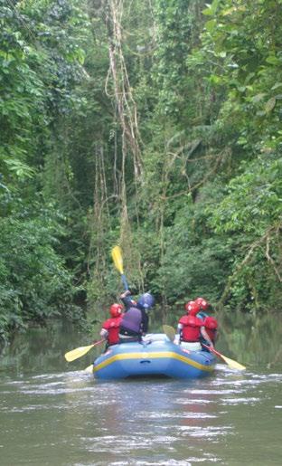 Adventure Combo The tour traverses the majestic scenery of Braulio Carrillo National Park towards Sarapiqui, extensive territory located in the North-eastern zone of the country, and onto Hacienda