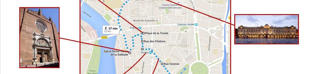 Sightseeing tour of Toulouse /local heritage discovery On 9th of March, right after the Expert