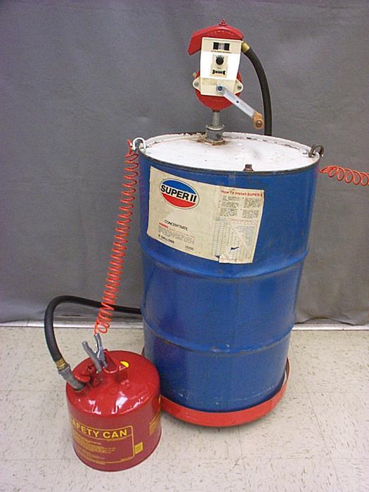 Safety Pump Faster and safer than using a faucet Spills less likely No separate safety vents in drum required
