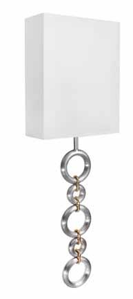 CLEVELAND WS8161 Description: Cleveland Wall Sconce Dimensions: 10 W x 30 H x 4 Proj Finish: Brushed