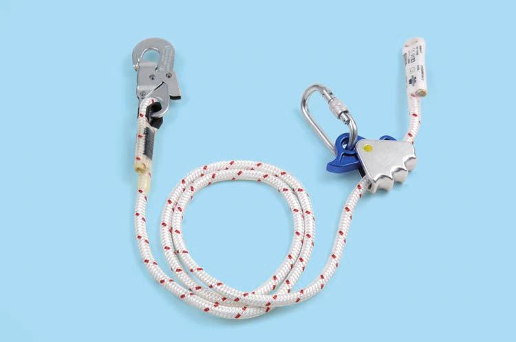 up to 125 kg Freely follows in climbing direction and automatically locks in case of a fall Art. No. 0899 032 914 P. Qty.