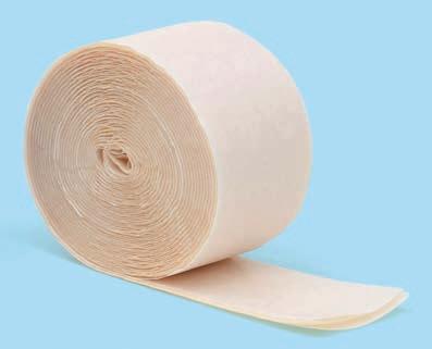 9 mm Color Beige Highly elastic Good freedom of movement Skin-friendly BLUE, ADHESIVE-FREE ELAST PLASTER, LATEX- FREE The plaster does not become dirty quickly and is designed to cover wounds No