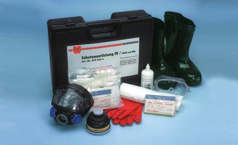 DIN combination filter A2, B2, E2, K2, P3, Art. No. 0899 142 380. Art. No. 0899 964 3 P. Qty. 1 Protective equipment IV Case size: 450 x 350 x 120 mm.