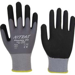 Mechanical Gloves / Assembly Gloves NINJA MAXIM SAFETY GLOVE Hand Protection Good resistance against many greases, oils and other chemicals in small amounts Good dry and wet gripping Material Coating