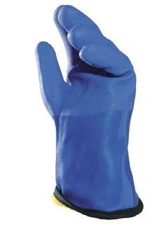 Thermal Protection Gloves "TEMP-ICE 700" WINTER GLOVE Hand Protection Coating 5 times as durable than standard gloves on the market, excellent grip when handling wet parts, stays dry when working in