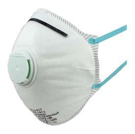 Particle Filtering Half Masks MASK 1811 FFP2 WITHOUT VALVE FFP2 mask without valve, design ensures the compatibility with safety goggles, adjustable nosepiece for a good and comfortable fit Art. No.