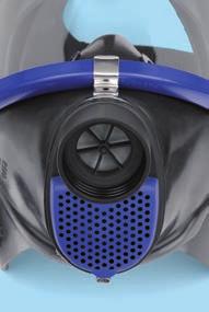 1 The VM 142 full-face mask is the ideal solution in environments in which not only highperformance breathing protection, but also clear vision is