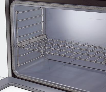 The perfect slide for any oven type: American Quadro 6 American Quadro