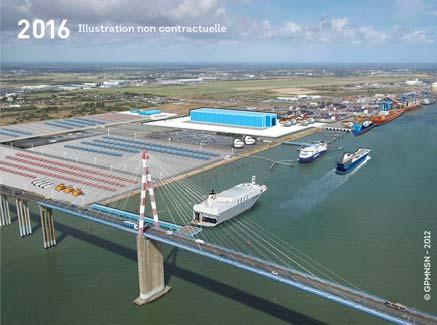 2013: Investments and Consultation In a difficult economic context, the Nantes - Saint Nazaire Port Authority has chosen to maintain its development-oriented investments.