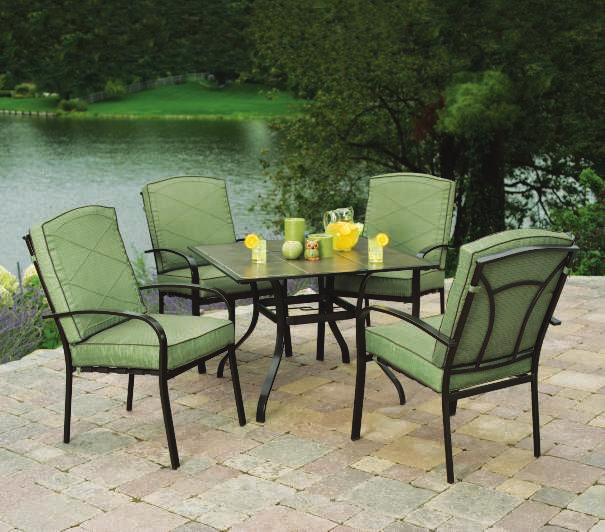 quiet serenity THE BAYVILLE Bayville Cushion Fabric BAYVILLE DINING SET Enjoy the feel