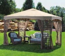Includes all-around mosquito netting, ground stakes, tie-down cords, polyester canopy, and curtains with sewn-in tie backs. 800321 $279.