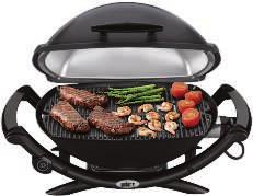 800745 $169.00 Model #50060001 B. Q 2400 ELECTRIC GRILL 280 sq. in. cooking area, 1560 watts-120 volts.