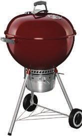26" ORIGINAL KETTLE PREMIUM CHARCOAL GRILL 508 sq. in. total cooking area. Black, porcelainenameled bowl and lid.