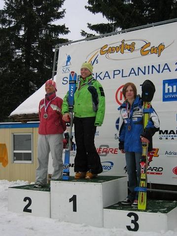 9.8 Drţavna prvenstva Slovenije Prvo drţavno prvenstvo je bilo izvedeno v sezoni 2006/2007 na Soriški planini. 1. Drţavno prvenstvo Slovenije Soriška planina 2007 Moški 1.