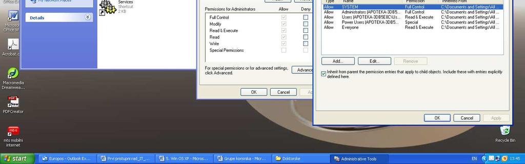 polju Open ukucajte mmc i kliknite na OK 3 Pojaviće se prozor Console Kliknite na File,