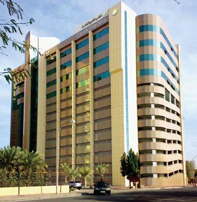 GULF EXECUTIVE OFFICES The Address that Conveys Success The newly opened Gulf Executive Offices includes a 600 bay multi-story car park and are located within the Gulf Hotel complex.