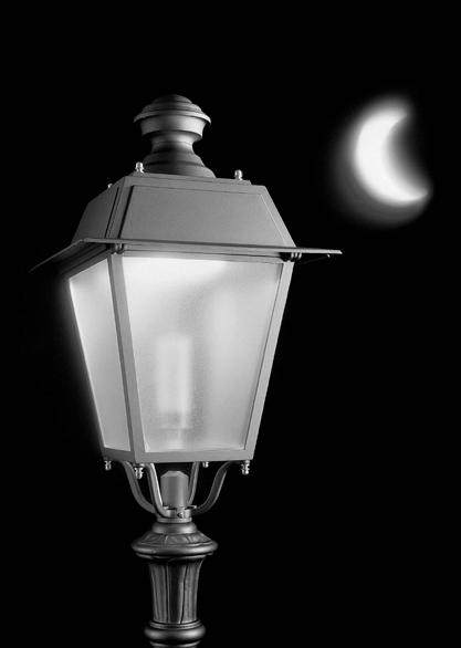 Le nuove lanterne si conformano alle leggi sull inquinamento luminoso.