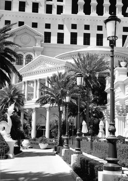 1996 Caesars Palace e Bellagio Hotel a Las Vegas, USA.