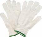 Poly/cotton string Knit Gloves Seamless string knit design provides excellent comfort and breathability 65% cotton and 35% polyester blend, 7 gauge Reversible pattern extends wear life and improves