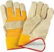 Lined Gloves Grain Cowhide Fitters Foam Fleece-Lined gloves Premium grain cowhide leather construction Full fleece covered foam lining provides excellent warmth Superior abrasion resistance Resists