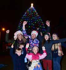 Of course, this special Festival would not be complete without the traditional and always popular Christmas tree lights switch on, led by volunteers from Bournville Village Council.