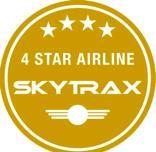 IN BUSINESS TRAVEL Top U.S. Airline, 2014, 2015 SKYTRAX 4-STAR AIRLINE, 2015 Only the Second U.S. Carrier to Receive a 4-Star Rating BEST IN CONSUMER REPORTS 2013 & 2014 U.