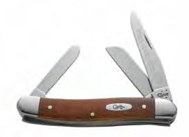 #28707 Trapper (6254 SS) Smooth Chestnut Bone Case knives