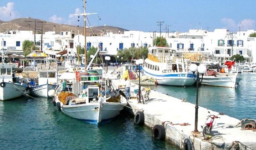 Monday, October 2: Paros Excursion to Antiparos (B,L) We ll be picked up this morning and take the short ferry ride to Antiparos.