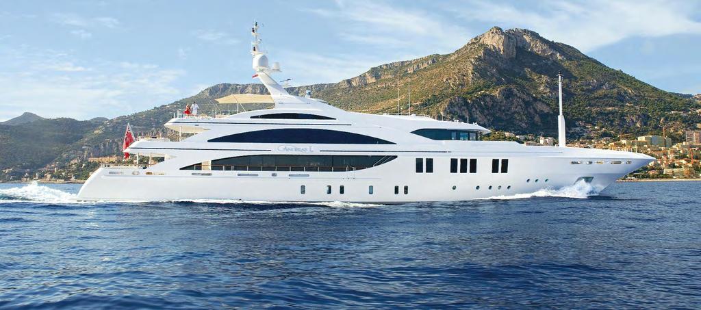 60 metre Andreas L is one of the finest Benetti yachts.