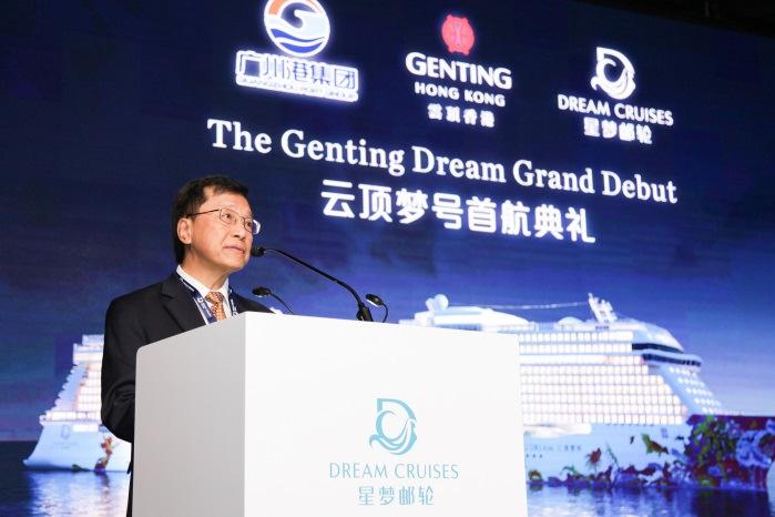 Dream Tan Sri Lim Kok Thay, Chairman and CEO of Dream Cruises parent