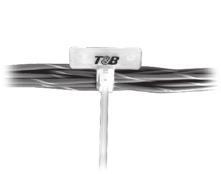 Identification Cable Ties Description Marking Pad Size (in.) W x H Snap-On Identification Marker Tag TC523 Snaps onto the heads of all miniature 18 lb. series cable ties 1 x 0.