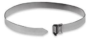 Stainless Steel Cable Ties and Accessories SSH Heavy-Duty Clamp Pre-assembled for single or double wrapping!