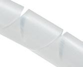 Wire Protection Products Spiral Wrap Perfect for protection of bundles from 0.063 in. to 7 in.