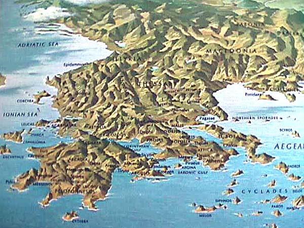 Similar to the Persians, Greeks were also affected by their environment and geography.