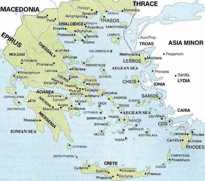 After the collapse of Myceaneans, Greece entered a Dark Age where various Greek territories remained isolated from one