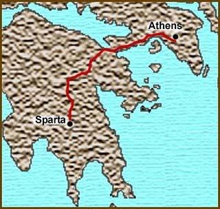 The two preeminent Greek city states: SPARTA Military state, compulsory military service Took virtually no value
