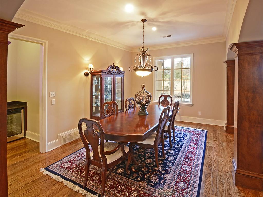 Dining Room The gorgeous formal dining room that is sure to please the most