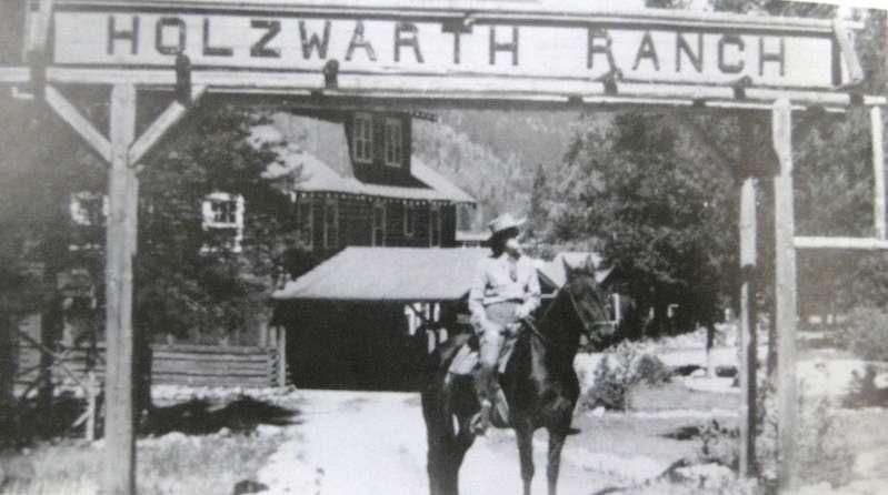 HOLZWARTH RANCH AND HOLZWARTH DUDE RANCH The name of the ranch changed over time but the Holzwarth family operated the ranch from 1920 until it was sold to the park In 1973-74.