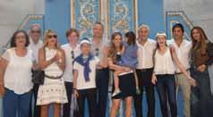 Wendy Kozica visited Yad Vashem on 7 July with her husband David O'Callaghan and son Sam Kozica-O'Callaghan.