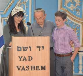 Bar/Bat Mitzvah Twinning Program at Yad Vashem Connecting the Past to the Future A Bar/Bat Mitzvah marks the beginning of a young child's lifelong adult connection to the Jewish people.