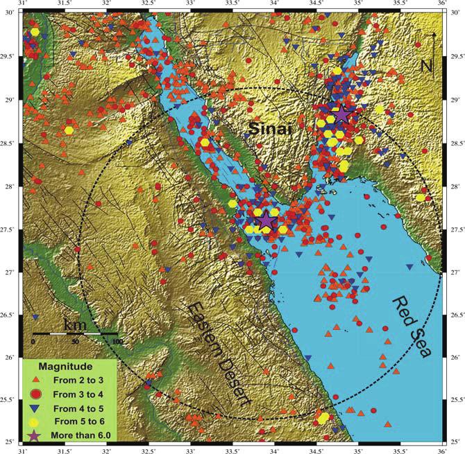 2860 I. Ezz El-Arab / Procedia Engineering 14 (2011) 2856 2863 iii- The Gulf of Aqaba seismic zone: This source represents the active zone in the last two decades.