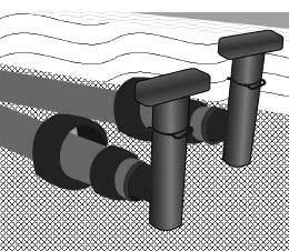SECTION 7 PLUMBING SYSTEMS JAYCO TOWABLE Fig. 7.7 Low point drains 4. Drain the sink by removing the drain cap. 5. Turn ON the water pump and allow it to run as needed. 6.