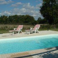 Here you can relax by the heated pool on the large terrace whilst the children enjoy the space and freedom of the