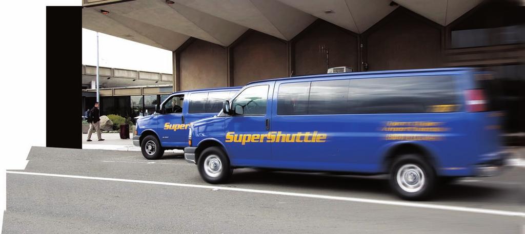 You can book individual rides for clients through our website or by calling (800) BLUE-VAN. For groups and charters, our Group Desk will help you arrange a charter of a SuperShuttle van.