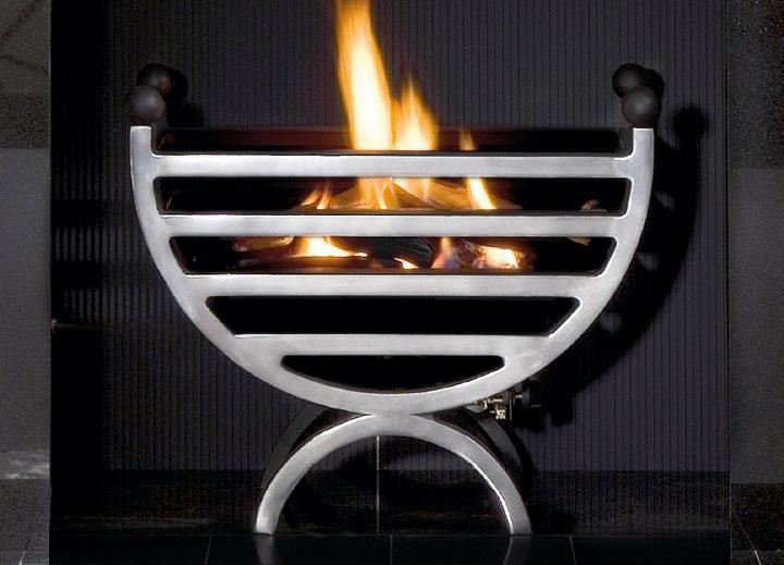 LIMESTONE, FIRE: decorative gas fire with ceramic coals,