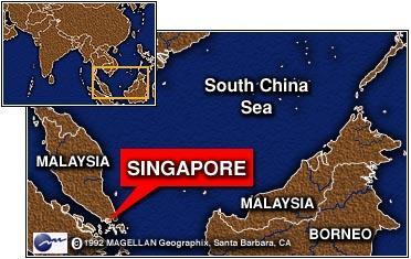 Singapore is the site of maritime (sea) trade