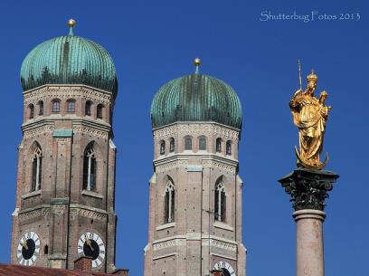 You will stroll through the Munich Old Town, admiring the Marienplatz, the Town Hall and the tall towers of Frauenkirche Church Cathedral of the Blessed Virgin Mary, city s landmark, hiding an